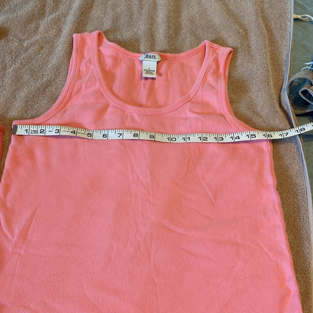 Set of 2 Bass Ribbed Tank Tops size L - Picture 6 of 7